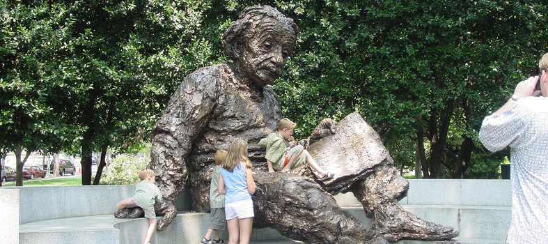 Say "What's up?" to Einstein