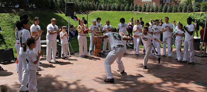Enjoy dancing demonstrations from a variety of cultures.