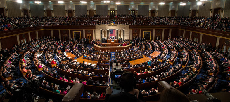 See Congress in session at the U.S. Capitol