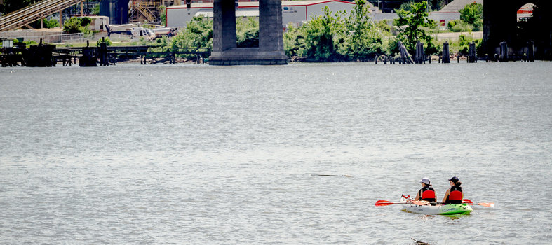 Rent a kayak in Capitol Riverfront