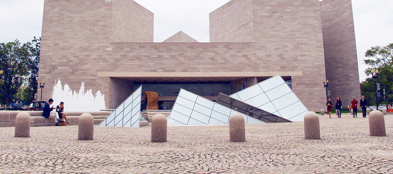 The Front of the Museum