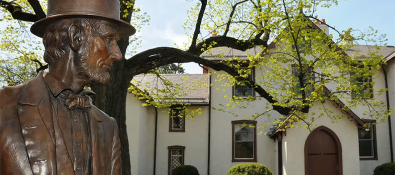 Enter the home where Lincoln drafted the Emancipation Proclamation